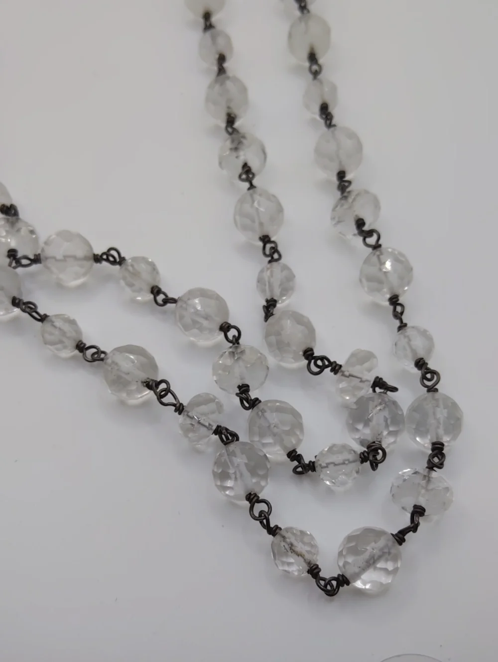 Silpada Retired Clear Crystal Necklace